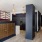 THe mail room at our apartments for rent in Nashville, TN, featuring wood grain floor paneling and mail boxes.