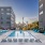 Pool lounge at our apartments for rent in Nashville, TN, featuring beach chairs and a view of the apartments.